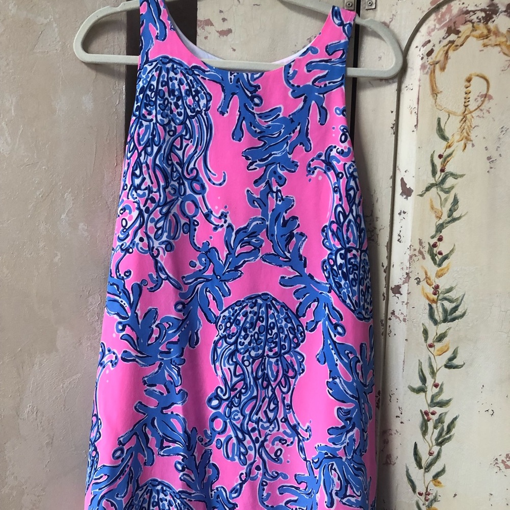 Lilly Pulitzer Jackie silk shift dress